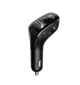 Baseus Streamer F40 AUX wireless MP3 car charger Black (CCF40-01)