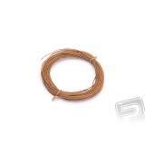 Kabel PVC 0.055mm2 10m (hnědý)