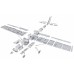 CESSNA 152 BASED TRAINER/SPORT PLANE 3D tlač