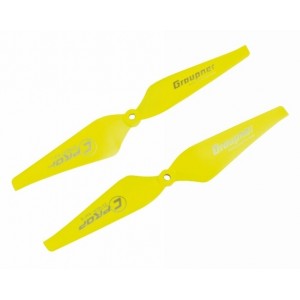 Graupner COPTER Prop 9x4 pevná vrtule (2ks.) - žluté
