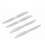 Graupner RACE-PROP Prop 5,5x5 pevná vrtule (2 páry) - bílá