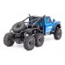 RTR HOBBYTECH CRX18 Truck Trial 1/18, 6wd, krátká verze, - modrý