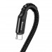 Baseus Spring-loaded USB-C cable 1m 2A (Black)