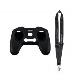 DJI FPV - Silikonová ochrana vysílače + popruh vysílače (Black)