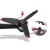 DJI FPV - 5328S vrtule (Red, 2 páry)