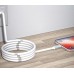 Magnetický samonavíjecí USB nabíjecí kabel (Micro USB) (90 cm)