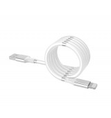 Magnetický samonavíjecí USB nabíjecí kabel (Lightning) (180 cm)