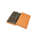 69in1 Screwdriver Tool Set with Wooden Case
