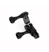 Aluminum Alloy 360 Degrees Adapter for Action Cameras