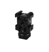 Triple Cold Shoe Adapter with Anti-Drop Balls