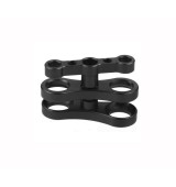 Butterfly adaptér z hliníkové slitiny (Black)