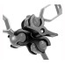 Butterfly adaptér z hliníkové slitiny (Black)