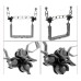 Butterfly adaptér z hliníkové slitiny (Black)