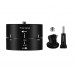 360 Degree-Rotation Adapter with 120 Minutes Time-Lapse for Action Cameras