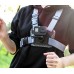 Nastavitelný hrudní popruh pro dvojitým fotoaparátem