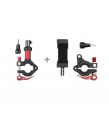 Osmo - Smartphone Holder & Action Camera Holder Set for Bicycles (červená-černá)