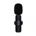 2v1 Lightning Lavalier Wireless Microphone (With Battery)