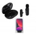 Bezdrátový klopový mikrofon 2,4G Lightning (s Aku a nabíjecím pouzdrem)