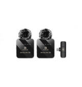 2in1 2.4GHz Type-C Wireless Lavalier Microphone (vč. Aku)