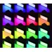 Nastavitelné RGB kapesní světlo (vč baterie)