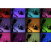 Nastavitelné RGB LED světlo s OLED obrazovkou (vč Aku)