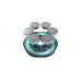Aluminum Alloy Magnetic Mount with 1/4inch Screw