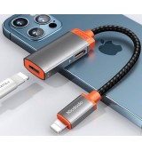 Lightning to Dual-Lightning Audio Adapter (2A)