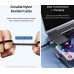 3in1 Right-angle 66W Fast Charging & Data Cable (L + C + M)
