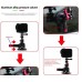 CNC Quick Release Vehicle Suction Mount (3inch) Black