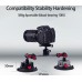CNC Quick Release Vehicle Suction Mount (4.5inch) Black