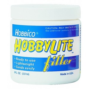 1000 Hobbylite White Filler 227ml tmel na balsu bílý