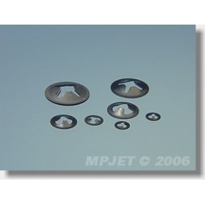 0732 Podložka Quicklock pro hřídel 2mm 10 ks