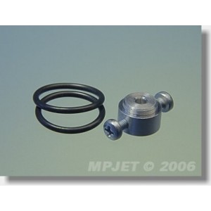 4604 Pružný unašeč pro vrtule otvor 9,6, hřídel pr.2,3mm