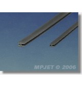 84010 Zasklívací profil H, 2,5x0,5mm 2m