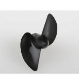 Závodní lodní šroub 2 listý, levý, stoupání 40mm, 39,0mm/M4