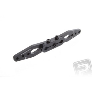Servo páka 89mm oboustranná 24z(černá), pro serva H