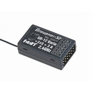 GR-12+3xG+3A+Vario přijímač HoTT