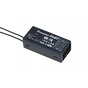 GR-18 +3xG+3A + Vario přijímač HoTT