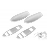Záchranný člun s kormidlem 32x90mm (2 ks)