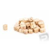 Kladka dvojitá dřevěná 5mm (50 ks)