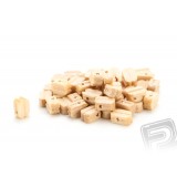 Kladka jednoduchá dřevěná 3mm (50 ks)