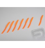 Vrtule GWS HD 8x6 oranžová balení 6+1 ZDARMA