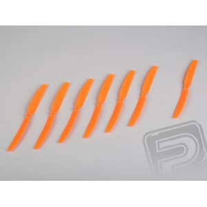 Vrtule GWS HD 9x7,5 oranžová balení 6+1 ZDARMA