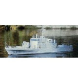 USS Crocket rychlý dělový člun 1295mm