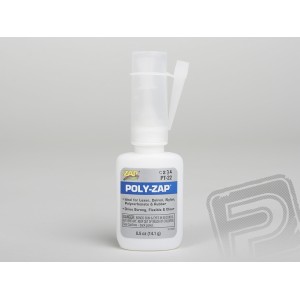 POLY-ZAP 14,1g (1/2oz) střední vteř. lepidlo na plasty