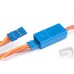 Y-kabel kompakt 300mm JR 0,5qmm kroucený silikonkabel, 1 ks.