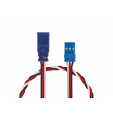 Prodlužovací kabel 350mm, FUTABA 0,35qmm kroucený silikonkabel, 1 ks.