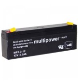 Pb akumulátor MULTIPOWER 12V/2,2Ah