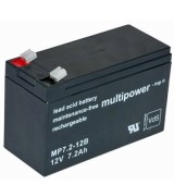 Pb akumulátor MULTIPOWER 12V/7,2Ah