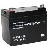 Pb akumulátor MULTIPOWER 12V/34,0Ah